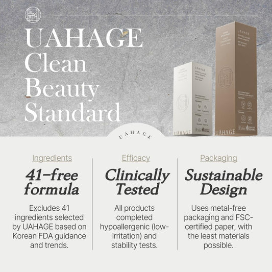 UAHAGE Hello I’m Mask Sheet – Deep Hydration, Vegan Korean Skincare with 10 Hyaluronic Acids, Resurrection Plant, Panthenol, Allantoin, Jojoba Seed Oil, Arginine (25ml x 5 Sheets / 0.85 fl.oz each)