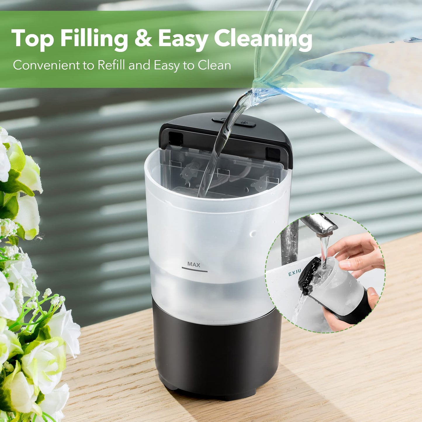 One Fire Car Diffuser Desk Humidifier - 7 Color Car Diffusers for Essential Oils, Portable Travel Humidifier