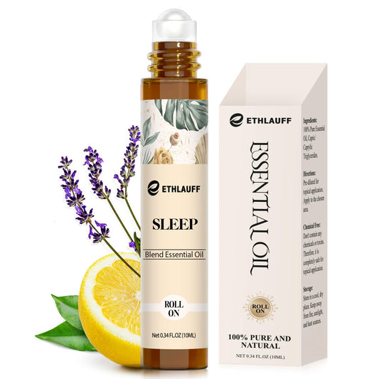 Sleep Essential Oil Roll on - 100% Pure Natural Aromatherapy Relax Oil for Women