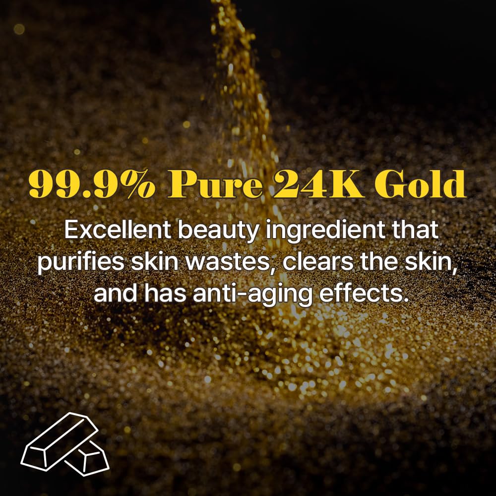 EUNYUL Power Enhancing Gold Ampoule [1.69 fl. Oz. / 50ml] 99.99% Pure 24K Gold Serum