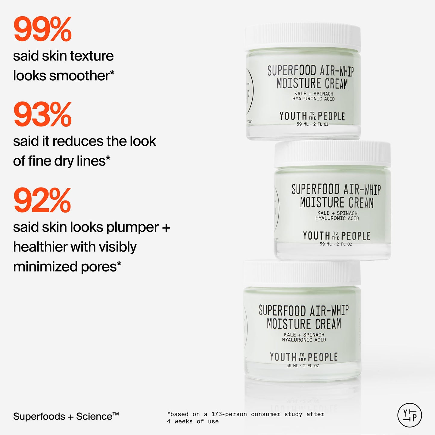 Youth To The People Travel Minis Trio, Vegan Skincare Bundle Set, Superfood Kale + Green Tea Face Cleanser (2 fl oz) + Superberry Hydrate + Glow Dream Mask (0.5 oz) + Air-Whip Moisture Cream (0.5 oz)