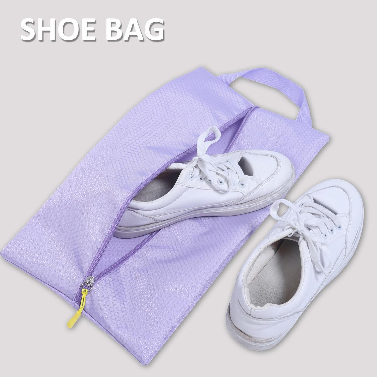 COVAX Packing Cubes for Suitcases, 5 Set Travel Luggage Organizer Bags and Storage Packing Cubes for Women Men, Purple