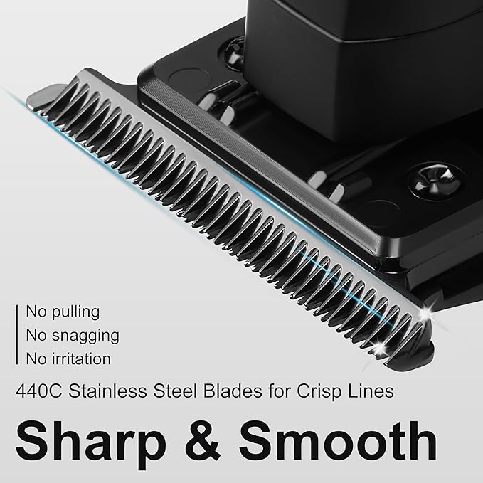 KEMEI 2299 & Extra Blade,Professional Electric Beard Trimmer for Men,Cordless Mens Hair Clippers,Barber Clippers for Hair Cutting/Mustache, Hair Clipper Kit,Trimmers for Barbers,T Liners,Zero Gapped