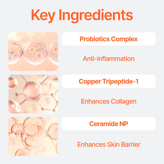 CU Dr. Solution Bifida Barrier Ampoule, CUSKIN, Mild and Moisturizing Korean Skin Care Face Serum Ampoule with Ceramide NP and Hyaluronic Acid for Hydration and Skin Elasticity, 50ml (1.69 Fl. Oz.)