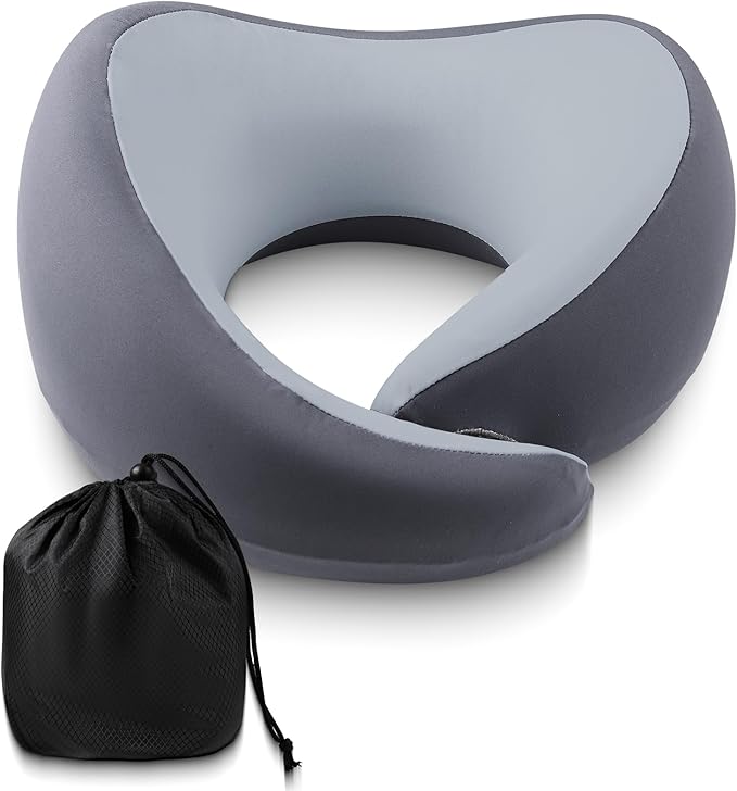 Travel Pillows for Airplanes Airplane Neck Pillow Neck Flight Essentials Best Long Flights Head Rest Recliner Women Shoulder Pain