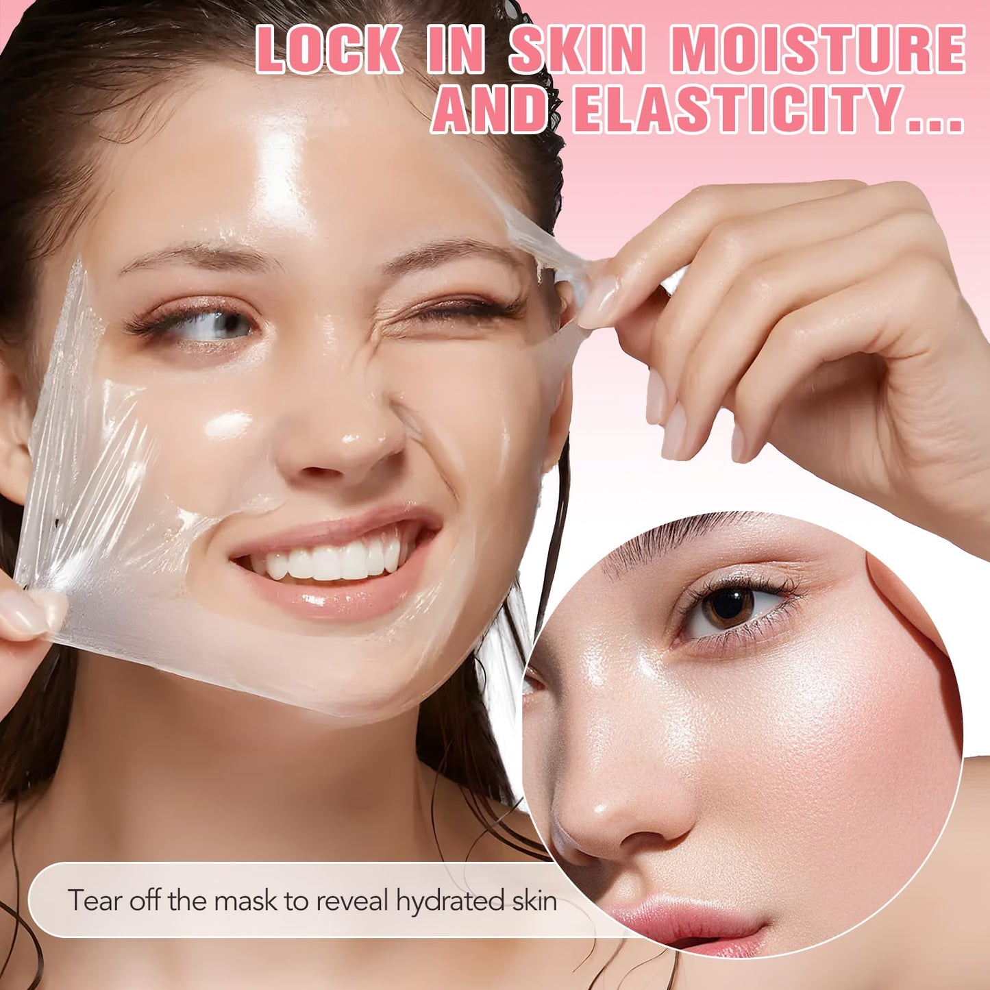 NIFEISHI Collagen Night Wrapping Mask, Overnight Collagen Face Mask for Women, Elasticity & Hydration, Natural Ingredients for Firmer Skin, Reduces Sagging & Dullness, Anti aging Skin Treatment