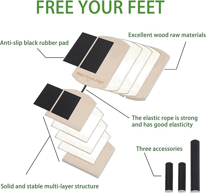 AxisBoard Single Leg Balance Boards, Proprioceptive Ankle Foot Strengthener Exerciser for Sprained, Physical Therapy For Foot, Plantar Fasciitis, Ankle Injuries