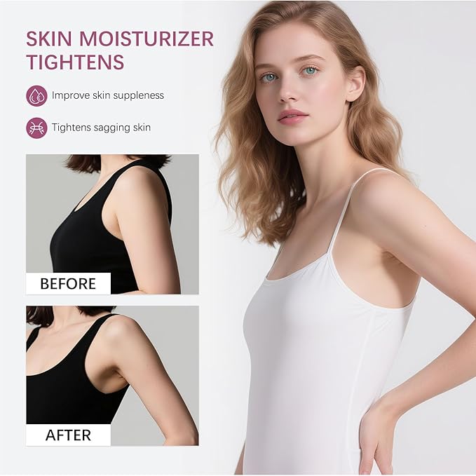 Champagne Lift Body Creme, Anti-Aging Skin Tightening with Lifting Formula, Deep Hydrates Dry Skin Arms & Legs. (Aloe Fragrance)