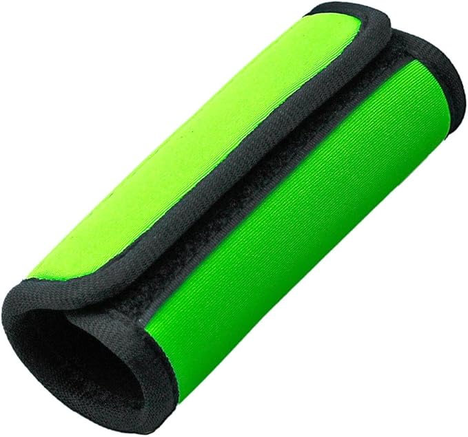 5pcs Neoprene Luggage Handle Wrap for Suitcase Identifier Luggage Makers Covers Wraps Travel Accessories - Fluorescent Green