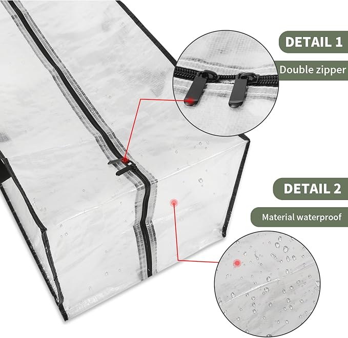 12 Pack Heavy Duty CLear Moving Bags, Large CLear Storage Bags for College Dorm Room Essentials, Alternative to Moving Boxes, Compatible with IKEA Frakta Cart