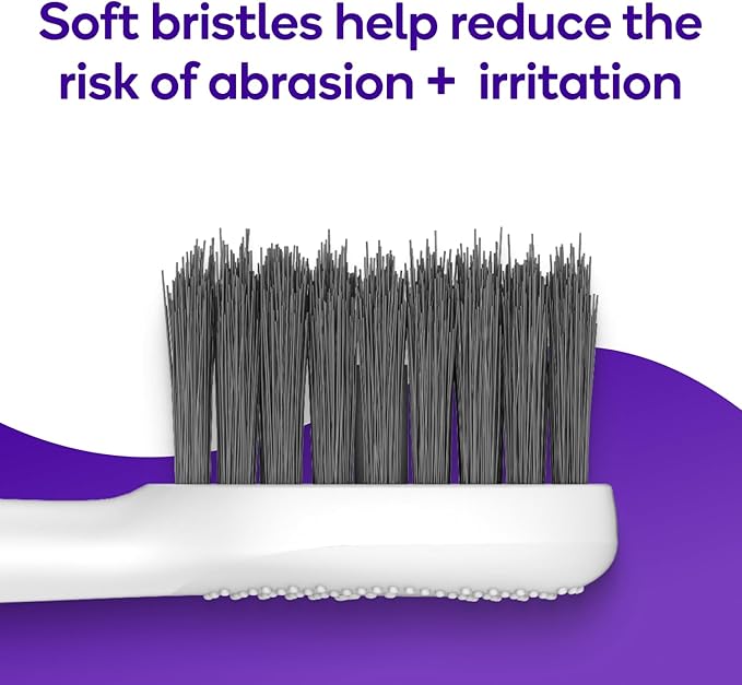 BURST Replacement Heads for Nova Sonic Toothbrush (White) | Super-Soft Bristles Reduce Risk of Abrasion & Irritation | Tapered Ends Reach Below The Gumline | for a Whiter, Brighter Smile