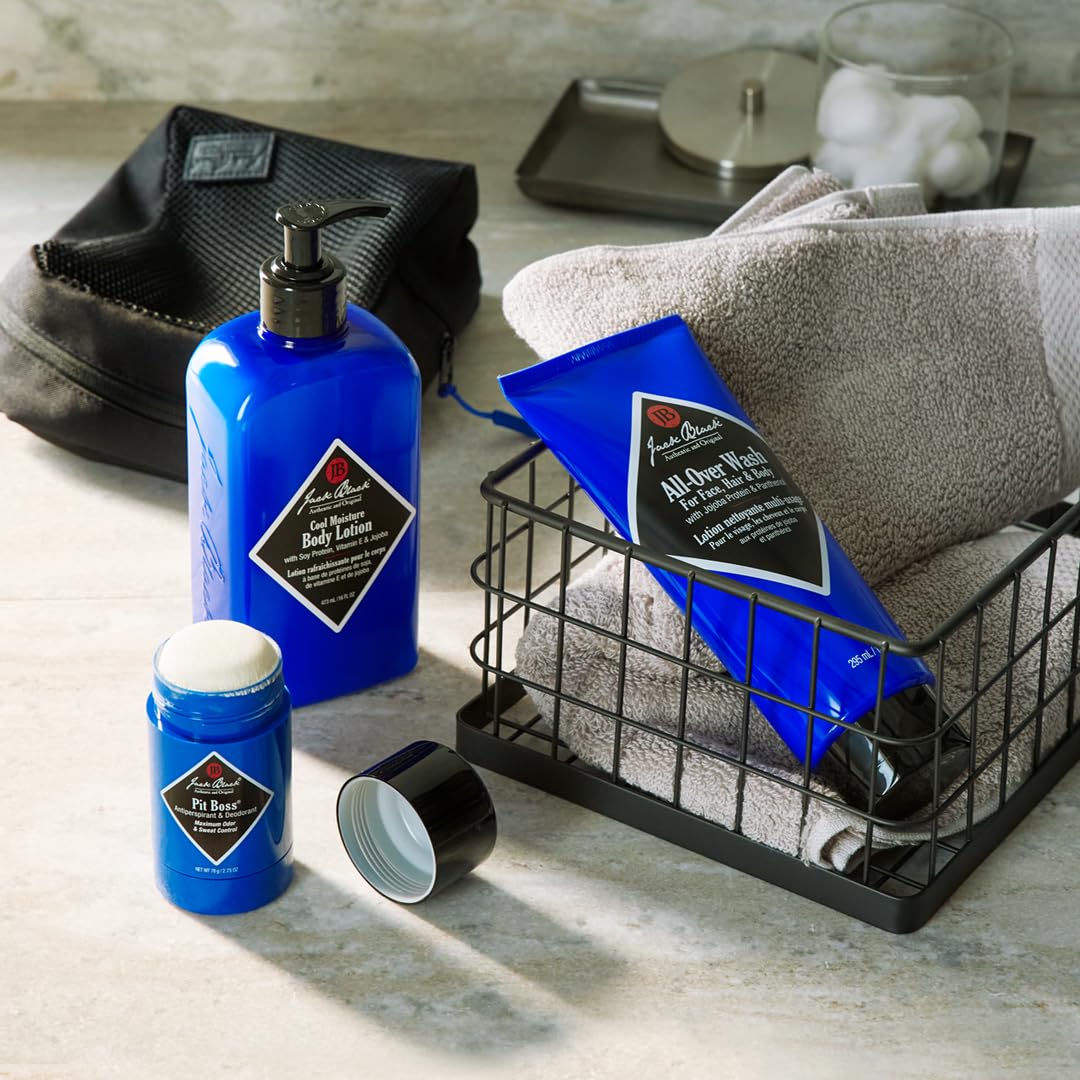 Jack Black Pit Boss Original Antiperspirant & Deodorant Men - 2.75 oz - Citrus, Mint & Oakmoss - Mens Deodorant for Sensitive Skin