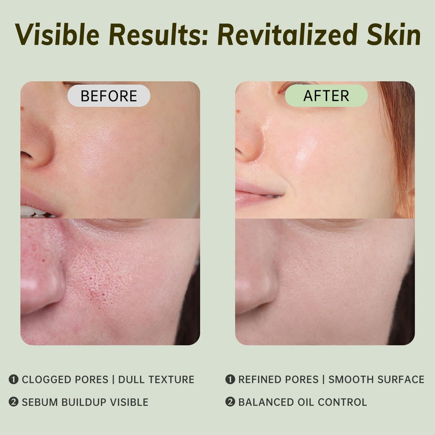 GONIM Exfoliating Facial Cleanser with Hyaluronic Acid, Exfoliating Face Wash, Oil-Free Gentle Face Exfoliator Pore Cleaner, Non-Comedogenic Face Scrub Peeling Gel, Weekly Dead Skin Remover, 15count