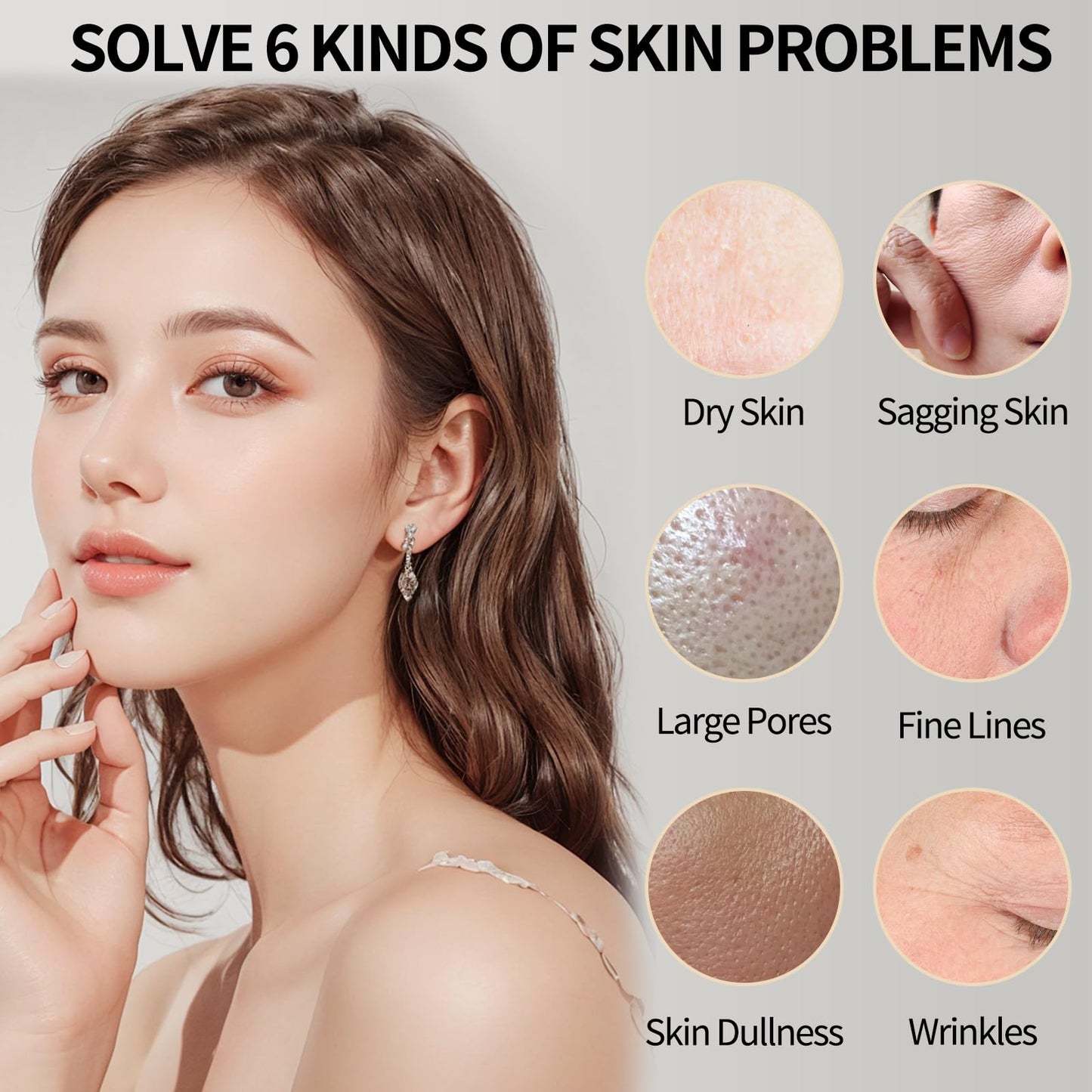 2025 Collagen Overnight Wrapping Peel Off Facial Mask with Jelly Brush, Elasticity & Hydration, Natural Ingredients for Firmer Skin, Reduces Sagging & Dullness, Korean Skin Care（75ml, 2.54 fl.oz)