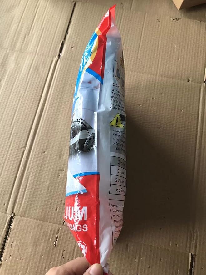 BoxLegend Vacuum Storage Bags 10 Combo Vacuum Pack Bags Space Saving Double Zipper Seal & Leak Valve Reusable for Clothes Pillow Comforters Bedding,2XL, 2L, 6S, 1 Large Pump