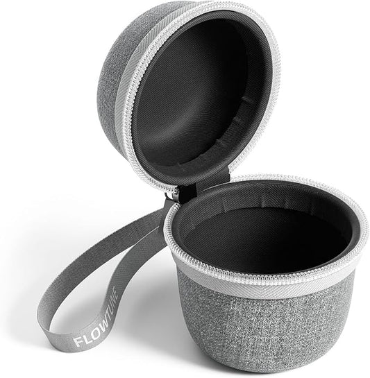 Portable Travel Case for FLOWTUNE Mini White Noise Sound Machine with Reinforced Zipper & Compact Design for On-The-Go (CASE ONLY)