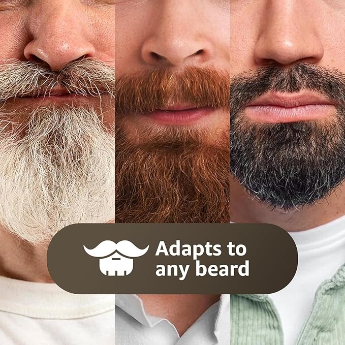 Beard Trimmer for Men: Professional Barber Hair Clippers - 16-in-1 Cordless Grooming Kit - Waterproof Electric Razor with Turbo Speed & Precision Blades