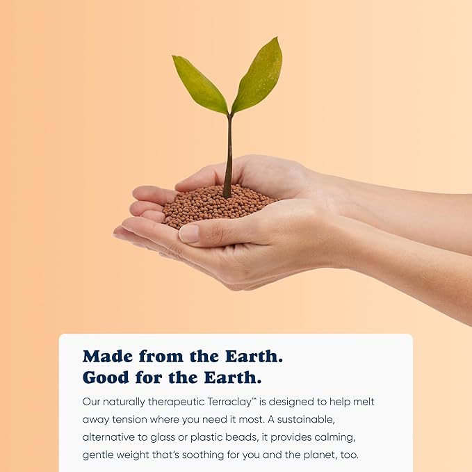 Bearaby Asteroid Grey Sleep Mask 23” x 4” Weighted Eye Mask for Sleeping 0.75 lbs 100% Light Blocking Mask for Travel and Rest Silky Soft Fabric for Deep Gentle Sleep