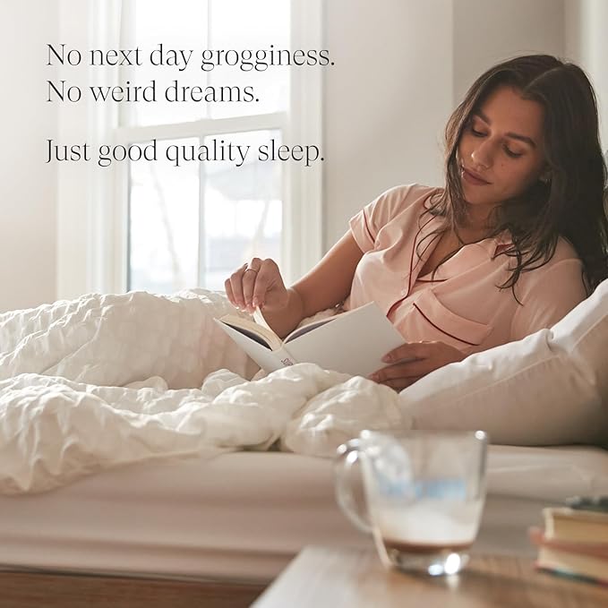 Beam Dream Sleep Powder, L-Theanine, Apigenin, Reishi and Magnesium, Third Party Tested Natural Sleep Aid & Sleep Supplement for Deep Sleep, Relaxation and Recovery, Natural Sleep Support, 22 Servings