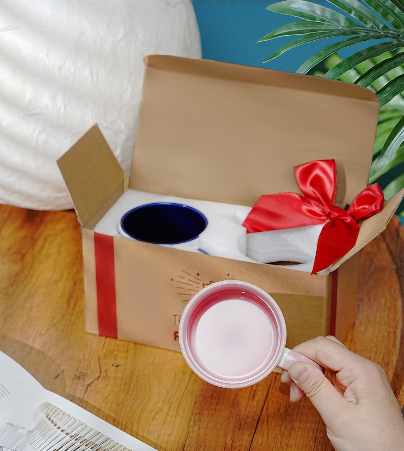 ZWV Est 2025 Hubby & Wifey Couples Coffee Mug Set - Mr & Mrs Bridal Shower Gift, Wedding Gift Set of 2