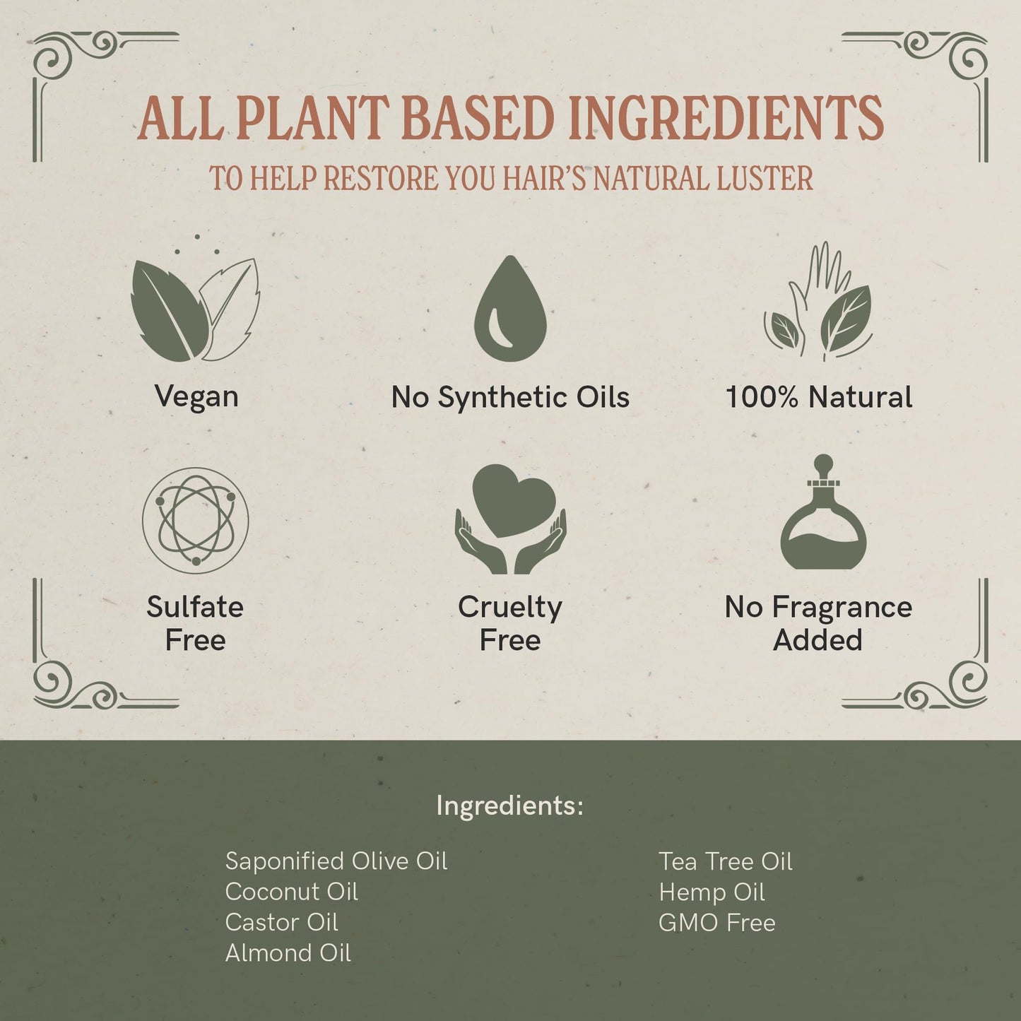 J·R·LIGGETT'S Shampoo Bar - Moisturizing Formula, All-Natural Solid Shampoo Bar with Coconut Oil & Aloe Vera, Sulfate-Free, Detergent-Free, Restores Softness, Protects Against Breakage, 3.5 oz, 1 Pack