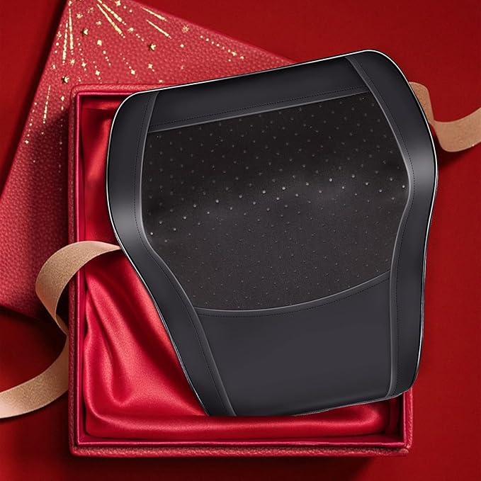 Boriwat Neck Back Massager with Heat-Adjustable Cordless Electric Massagers-3D Shiatsu Deep Tissue Kneading Massage Pillow-Gifts for Men Women Mom Dad for Pain Relief