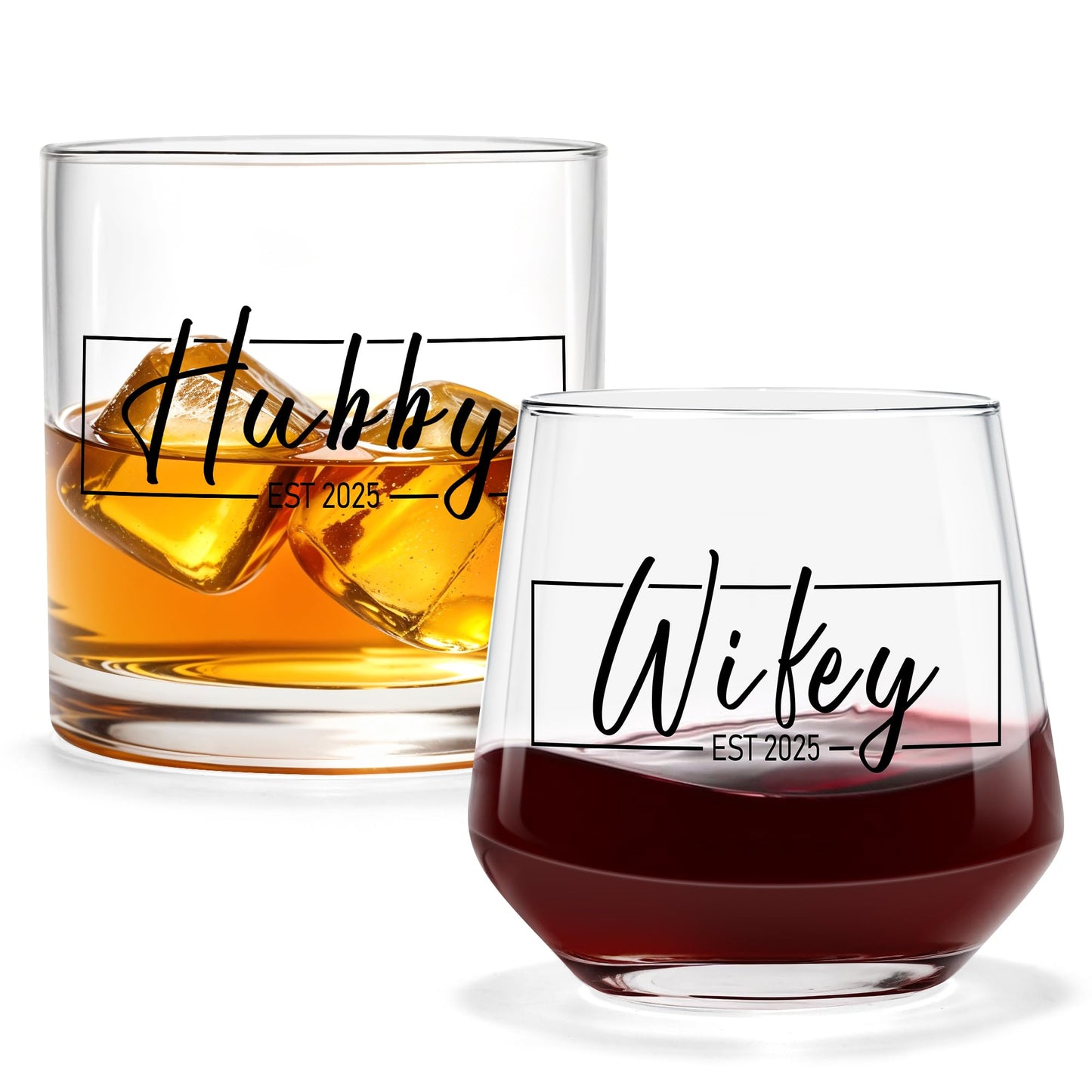 Wedding Gifts for Couples Mr and Mrs Gifts Wedding Gifts for Newlyweds Bridal Shower Gifts for Bride and Groom Just Married Gifts Hubby and Wifey Gifts Newly Wed Gifts for Couple Gifts for Him and Her