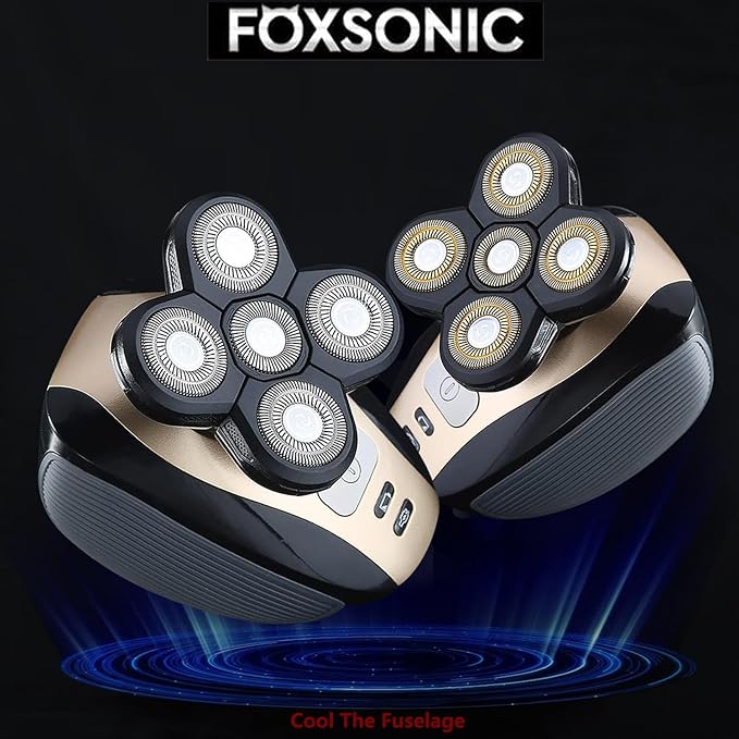 3 Pcs 5 Blades Universal Head Shaver replacement Heads for Head Shaver, Compatible mainstream shaver brands, head shaver replacement blades, Electric shaver replacement heads