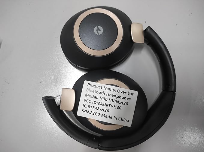 Active Noise Cancelling Headphones, 100H Playtime Headphones Wireless Bluetooth, Bluetooth Headphone with Mic, Over Ear Wireless Headphone with Deep Bass,Fast Charging for Travel