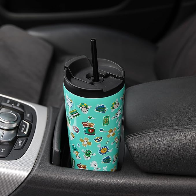 BJPKPK 26oz Tumbler With lid And Straw Stainless Steel Travel Coffee Mug Insulated Tumblers Cups,Passionate Red