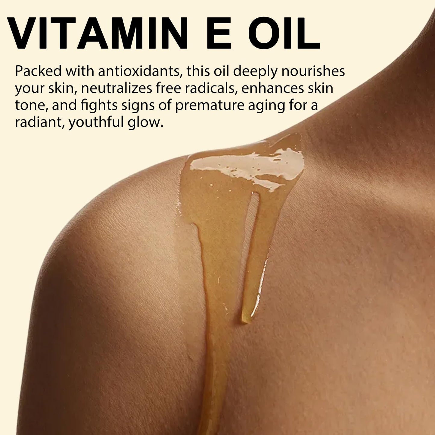 Liefiet Vitamin E Oil Blend 75,000 IU, Pure Vitamin E Oil for Skin, Face and Scars, Body Bath Oils Moisturizing Dry Skin, Easy to Absorb, 2Fl Oz