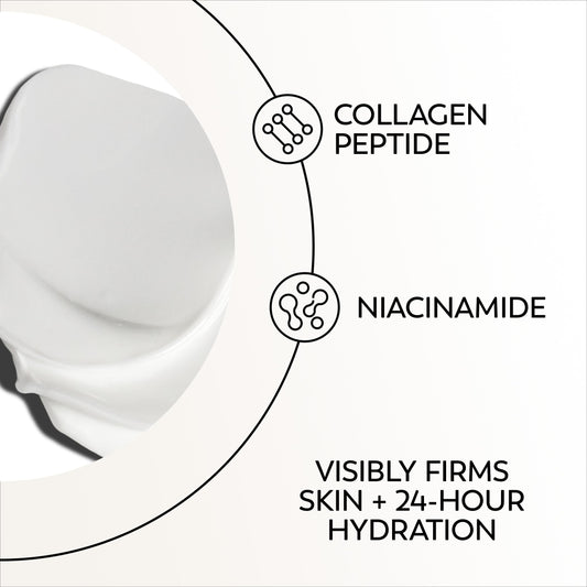 Olay Firming Eye Cream, Fragrance-Free, Collagen Peptide - Firm Skin Around the Eyes, 0.5 Fl Oz