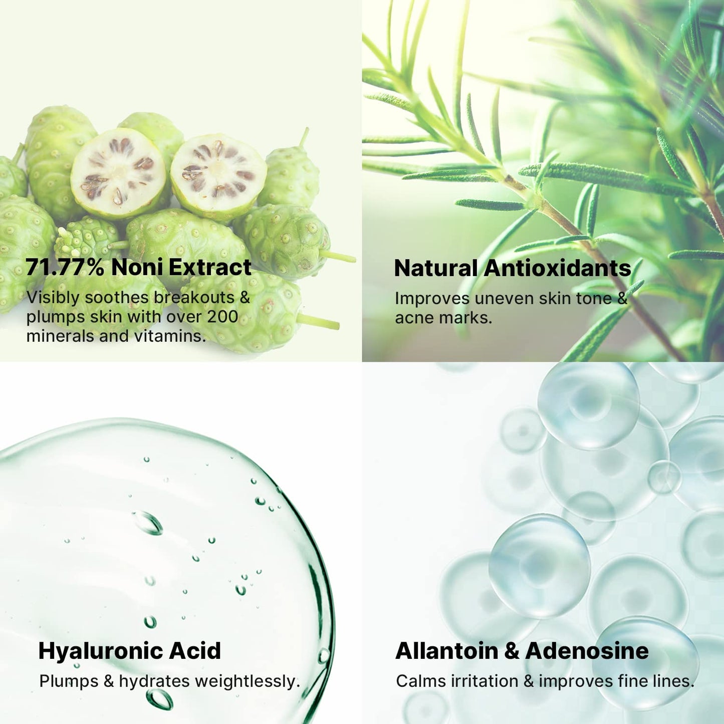 celimax Noni Energy Ampoule 30ml + Noni Acne Bubble Cleanser 155ml Bundle