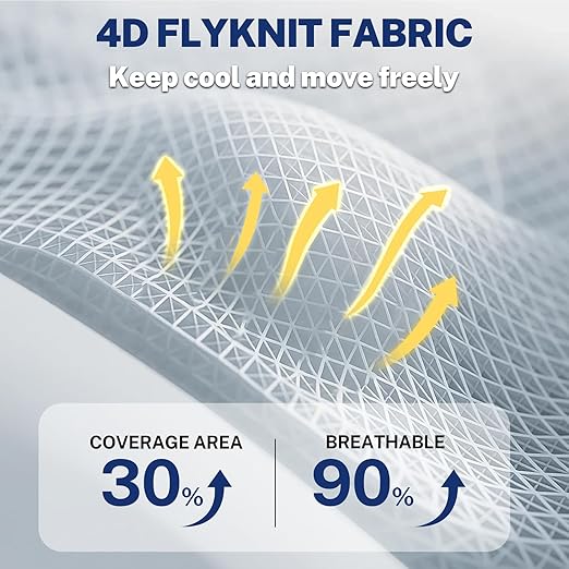 Back Brace for Lower Back Pain Relief, 4-Way Stretch Knit Fabric, Reinforced Lumbar Support, Ventilated Mesh, 360° Spine Protection, Size M