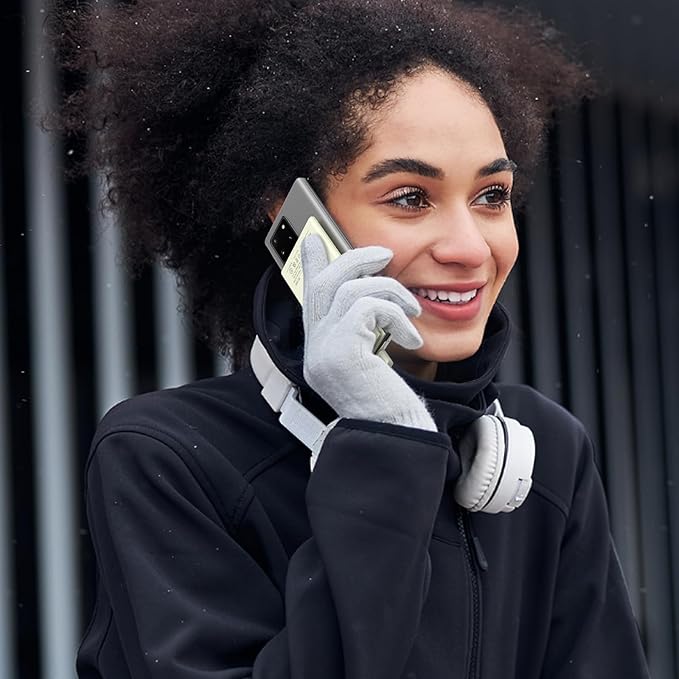 Auskang Thin Portable Charger with Built in USB-C Cable-5000mAh Slim Power Bank Compatible with Samsung, Google Pixel/Android Phones/ iPhone16 15 Series etc-Thin Battery Pack for Outdoor Travel