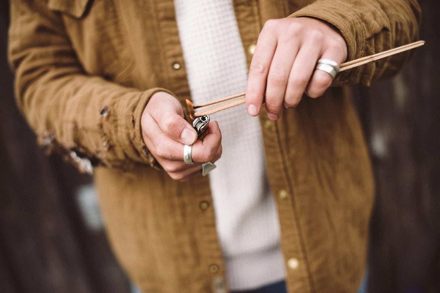 Juniper Ridge All-Natural Aromatic Campfire Incense - Long-Lasting Bamboo Sticks - Aromatherapy & Meditation Therapy - No Synthetic Fragrance - Douglas Fir - 20 Count