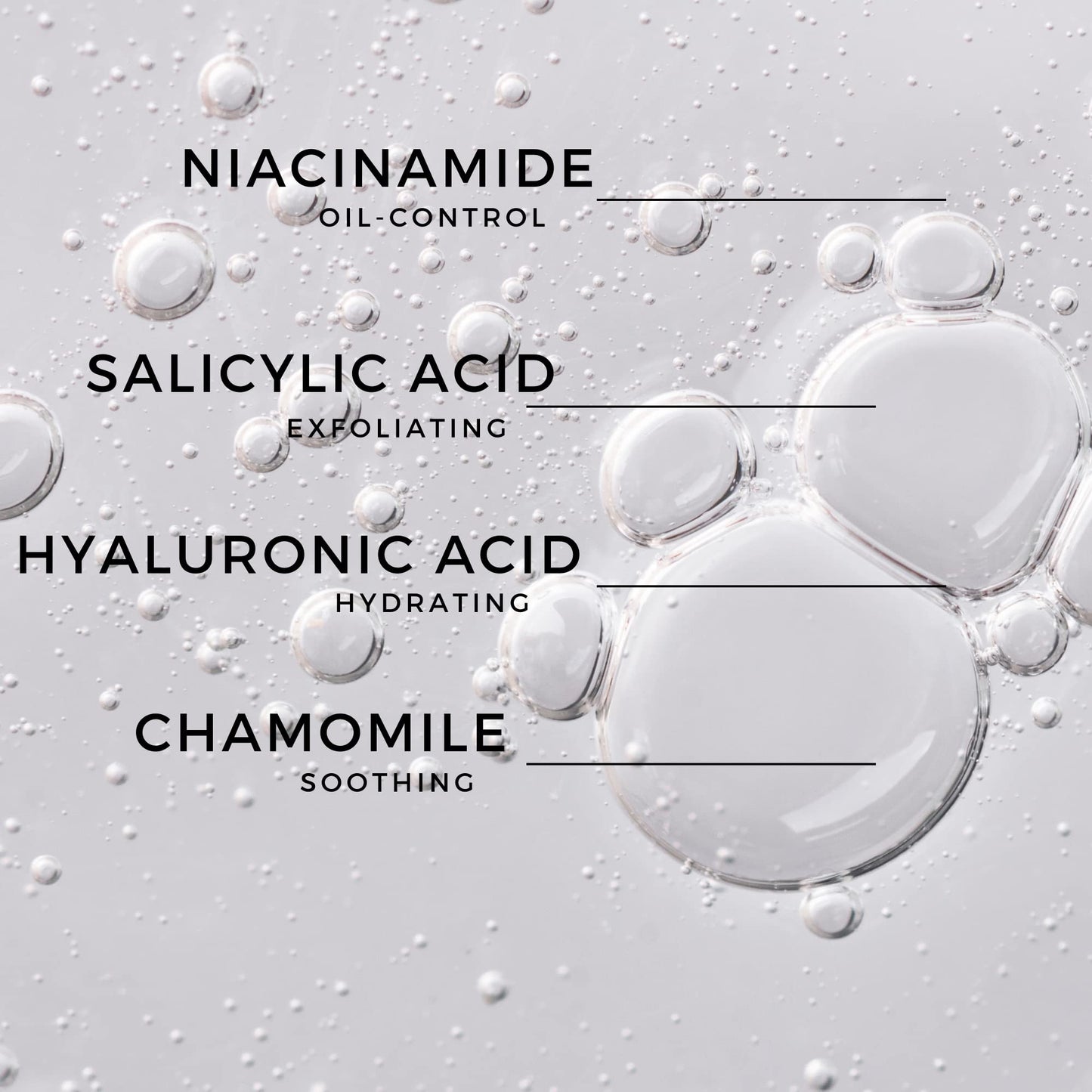 Niacinamide Serum - Minimizes Appearance of Pores, Balances Sebum Without Drying Skin, and Strengthens Moisture Barrier with Salicylic Acid and Hyaluronic Acid For Face - 1 oz by Georgette Klinger