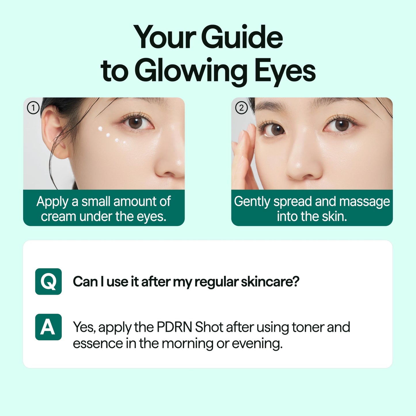 CELL IN SHOT Eyebanding PDRN Shot – Eye Area Firming and Wrinkle Care – Eye Cream for Elasticity and Hydration Around the Eyes, 0.52 fl.oz (15ml)