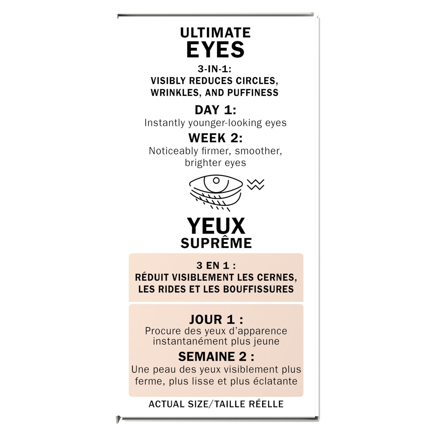 Olay Eyes Ultimate Eye Cream for Dark Circles, Wrinkles and Puffiness, 13 ml (0.4 fl. oz.)