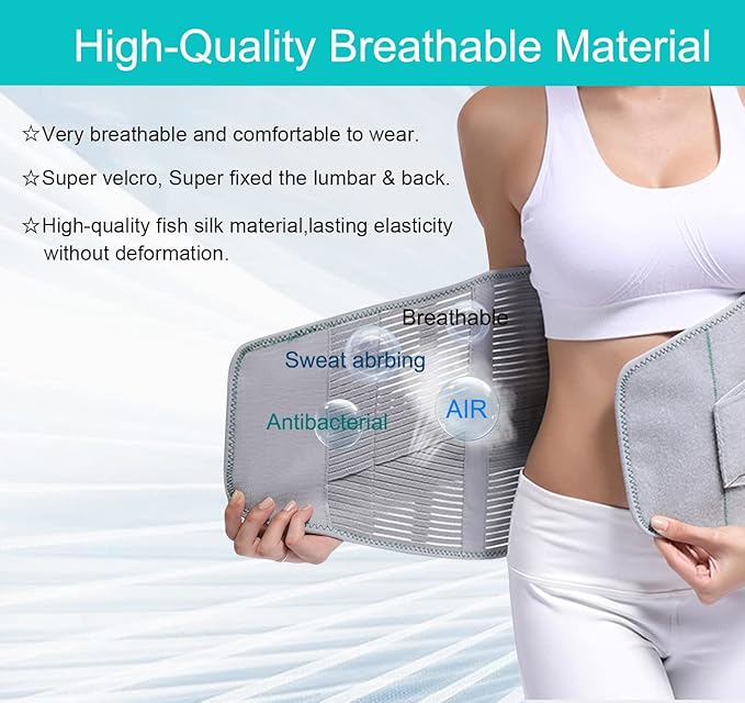 Back Support,Entire Back Brace, Lumbar Support Belt for Women & Men, Adjustable Waist Trainer Belt for entire Back Pain Relief, Keeps Your Spine Straight and Safe(S)