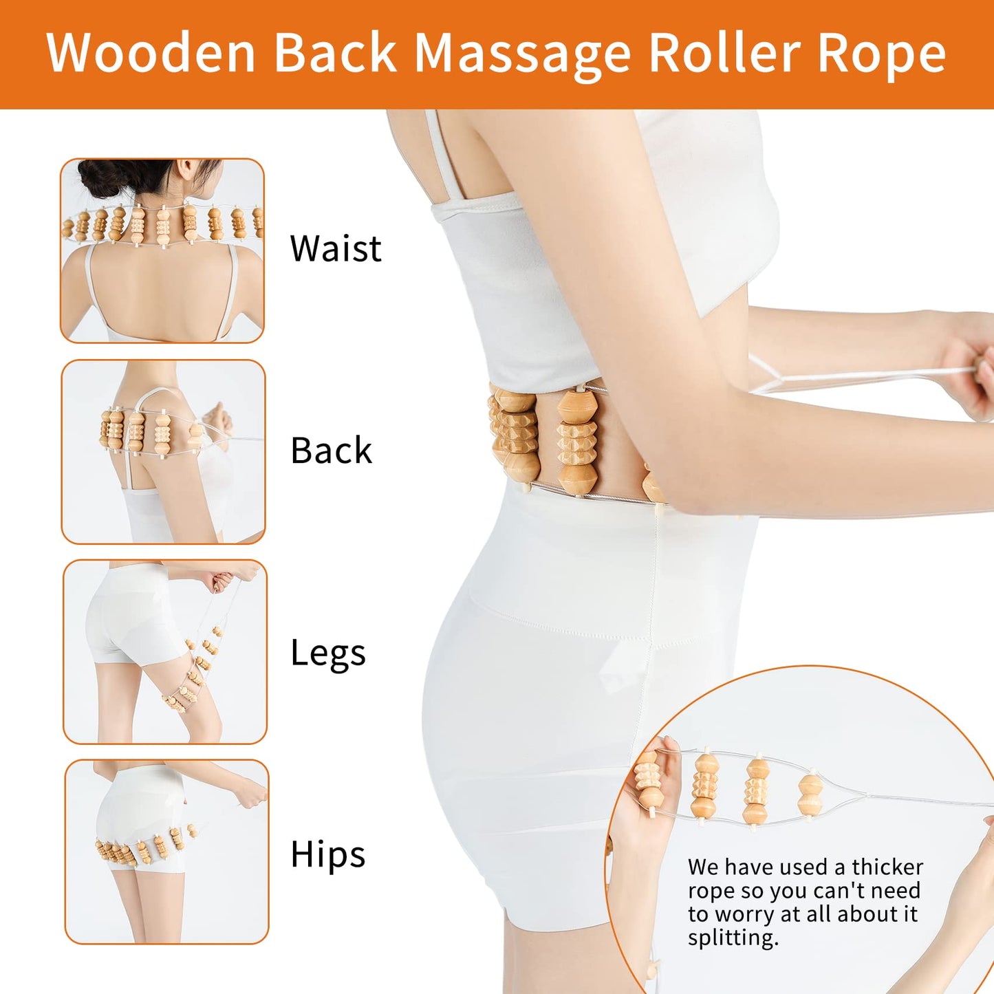 7 Pack Wood Therapy Massage Tools for Body Shaping Set, Cellulite Massager,Maderoterapia Kit Colombiana, Lymphatic Drainage Massager Tools for Neck Back Waist Pain Relief