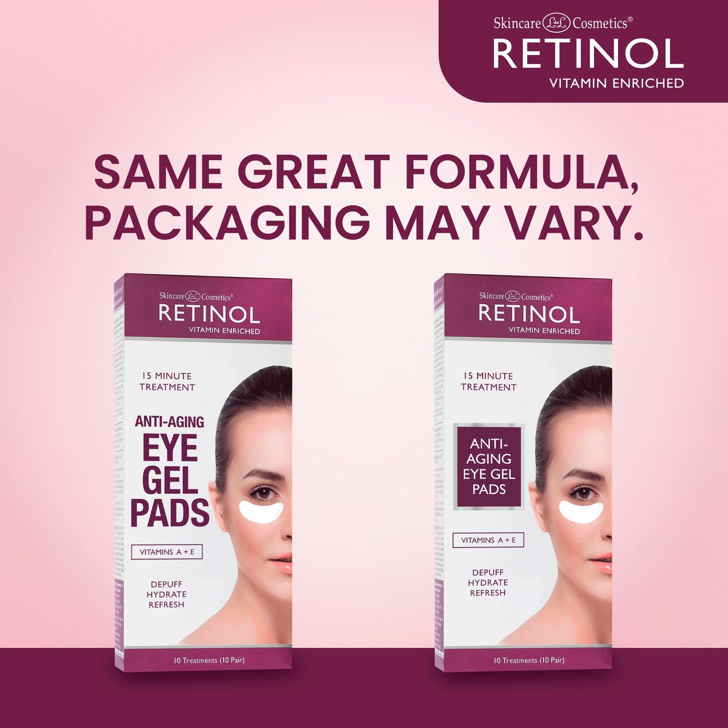 LIVAURA Retinol Anti-Aging Eye Gel Pads – The Original Retinol Instant De-Puff Treatment – Soothing Vitamin A Eye Gel Pads Reduce Puffiness, Visible Improvement in Appearance of Eyes