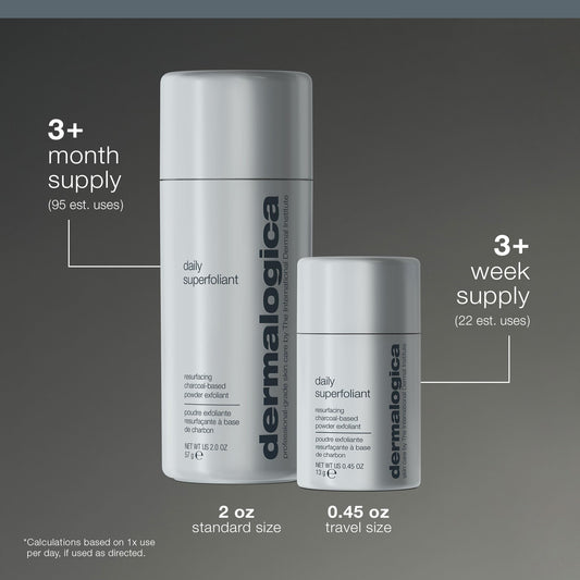 Dermalogica Daily Superfoliant - Deep Pore Face Scrub - Powder Exfoliator that Gently Smoothes and Brightens Skin Fighting Triggers Known To Accelerate Skin Aging