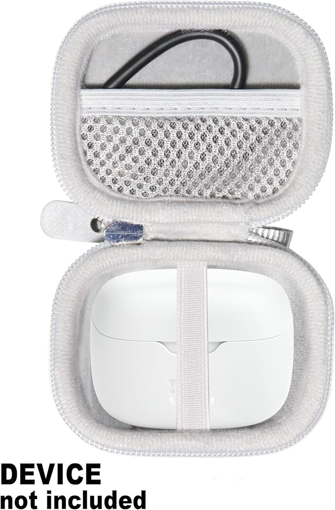 Alltravel Earbuds Case for Tune Buds - True Wireless Noise Cancelling Earbuds (White)