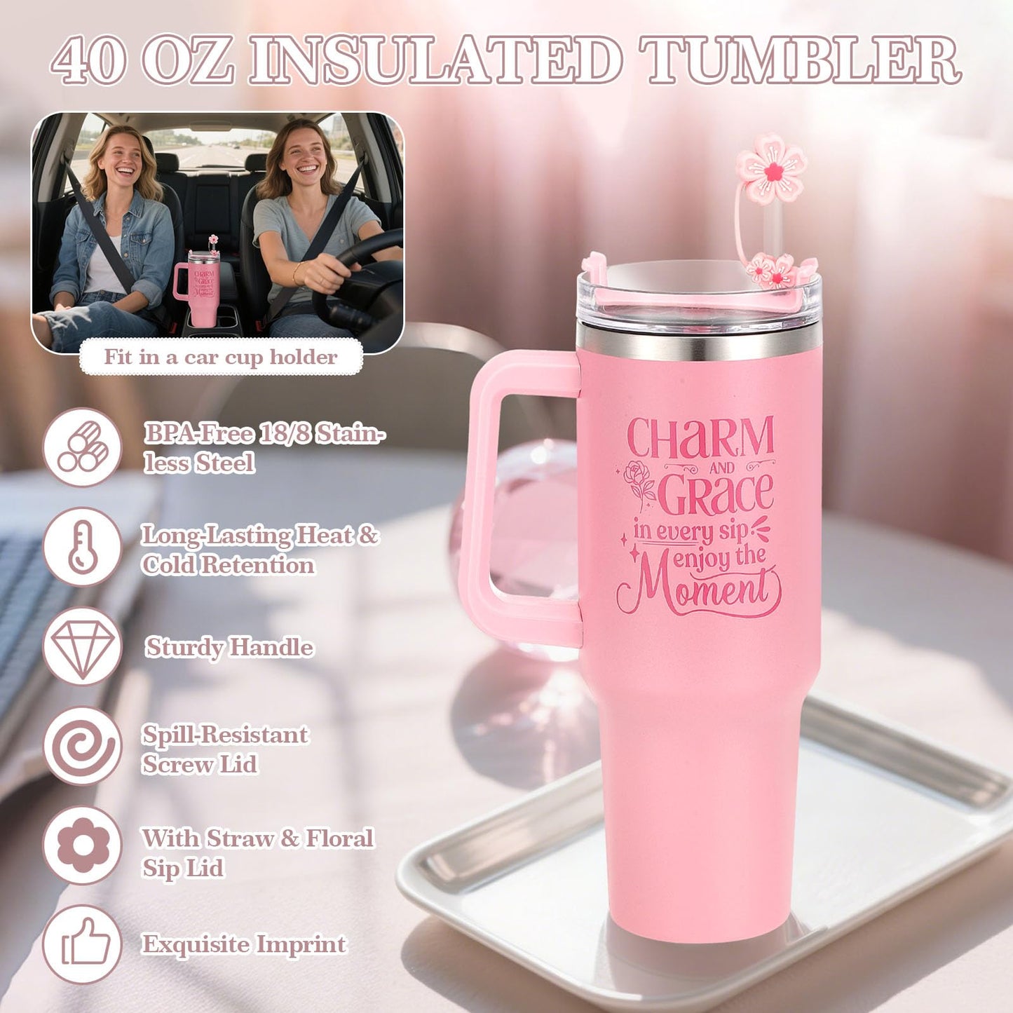 Self Care Gifts for Women Birthday Gift - Get Well Gifts Basket Thank You Gifts, Rose Relaxing Spa Gift Basket Self Care Package for Women Her Mom Friend Wife Sister Best Friend Coworker Nurse Teacher