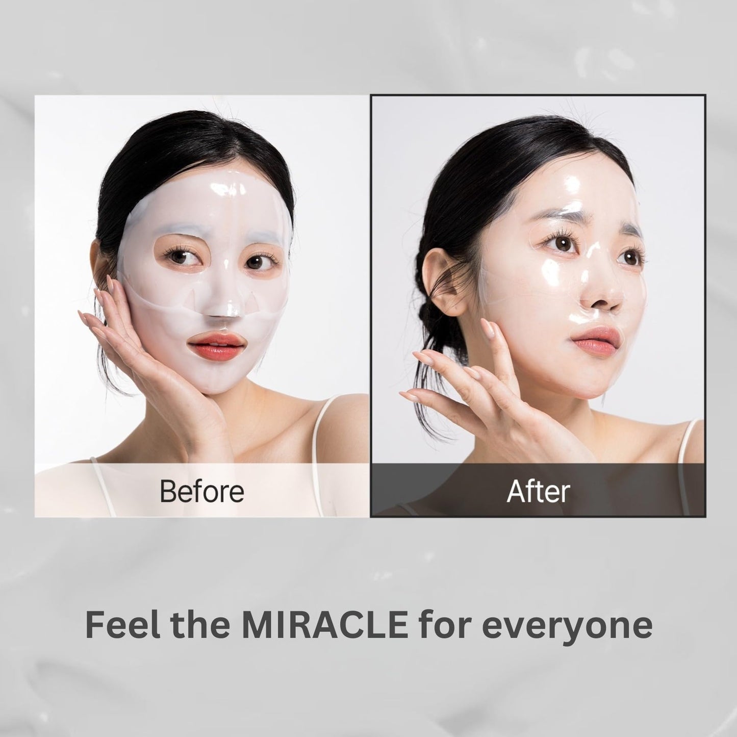 Collagen Hydrogel AntiWrinkle Deep Face Mask 15 EA Ultimate Hydration, Improves Skin Texture, Affordable Luxury, Glowing Skin, Reduces Fine Lines & Wrinkles, Made in Korea OHMYPURE (15, Deep Collagen)