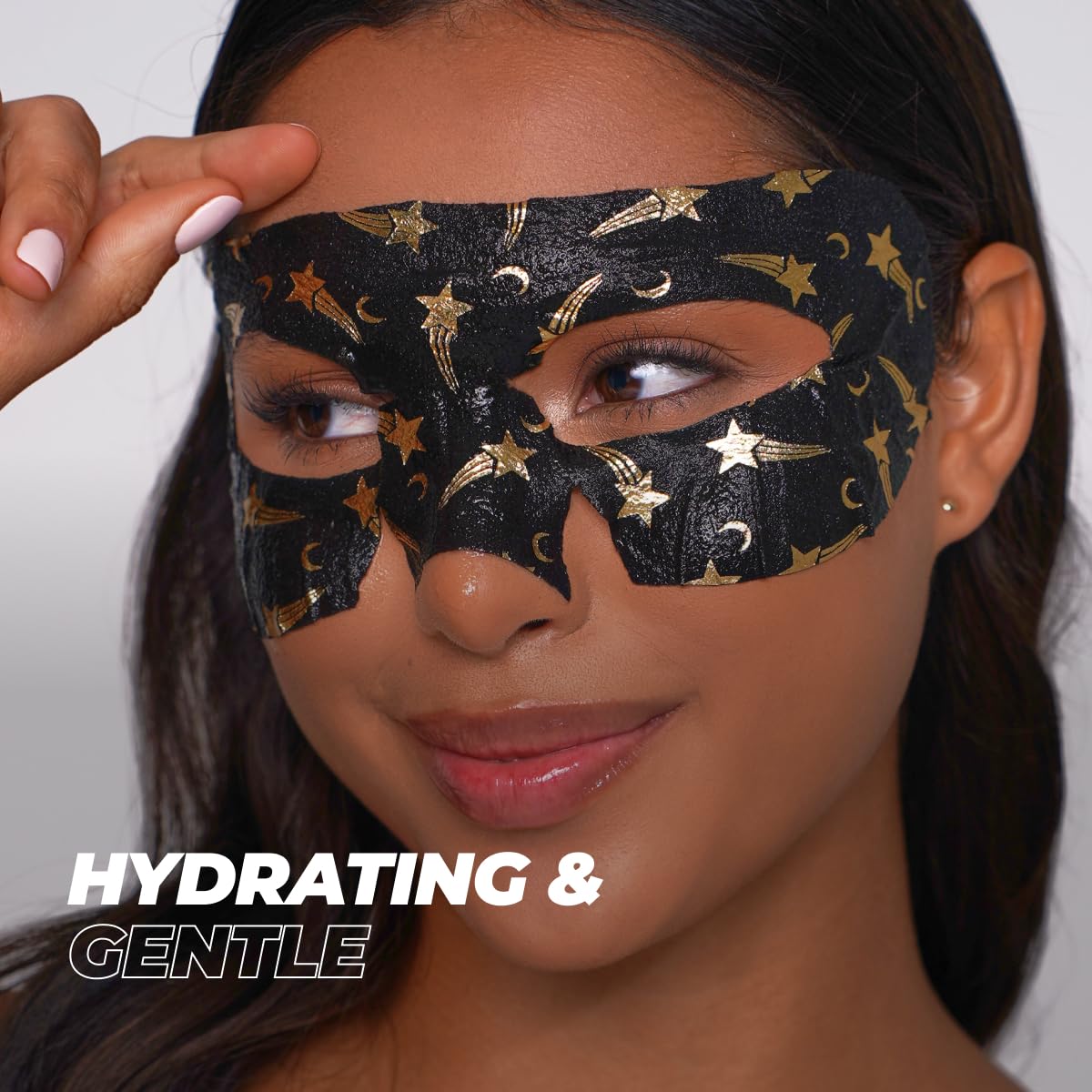 Vitamasques Under Eye Mask, 3-Pack Ultra-Revitalizing Goggle Mask, Korean Skin Care, Hydrates & Smooths Fine Lines & Tired Looking Under Eyes - Hyaluronic Acid & Centella