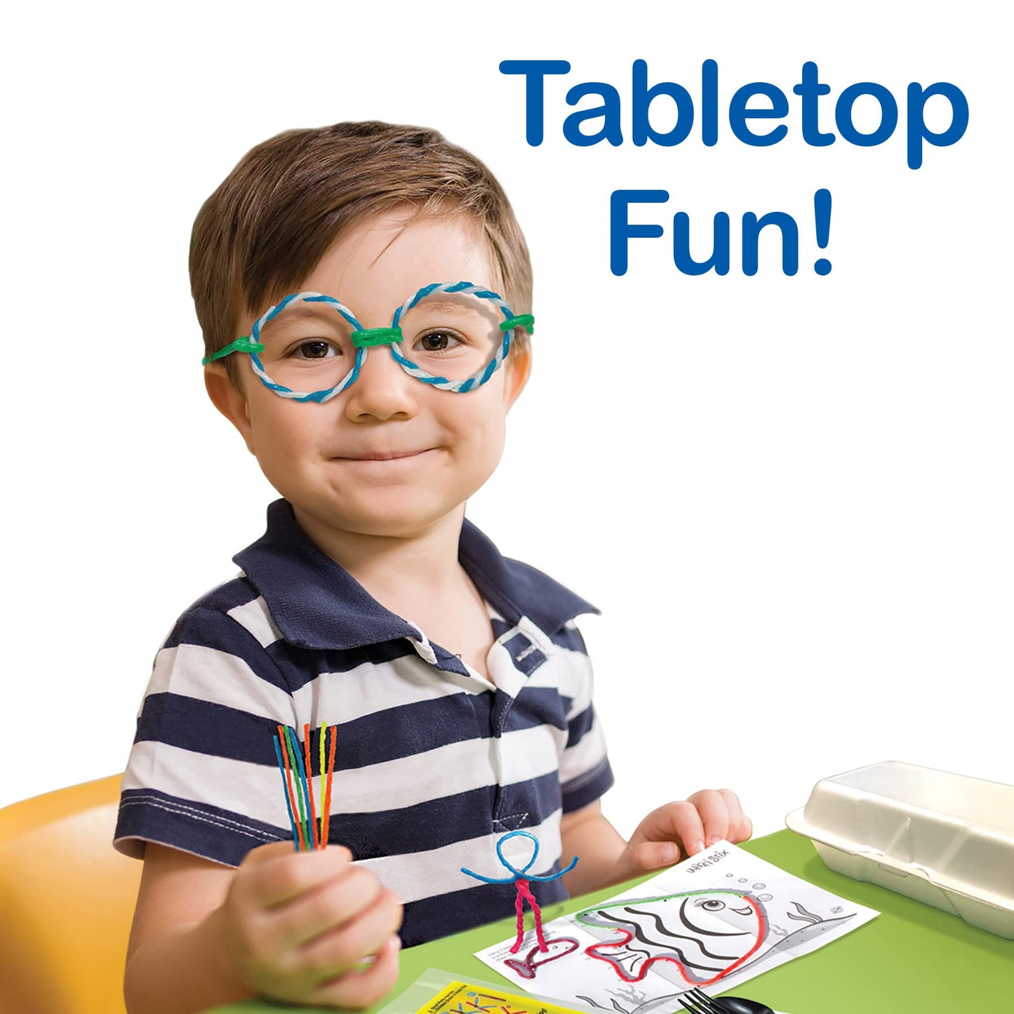 Wikki Stix Mini Play Paks, 250 Individual paks! Great for Restaurants, Parties, Travel, classrooms Giving, Made in The USA!