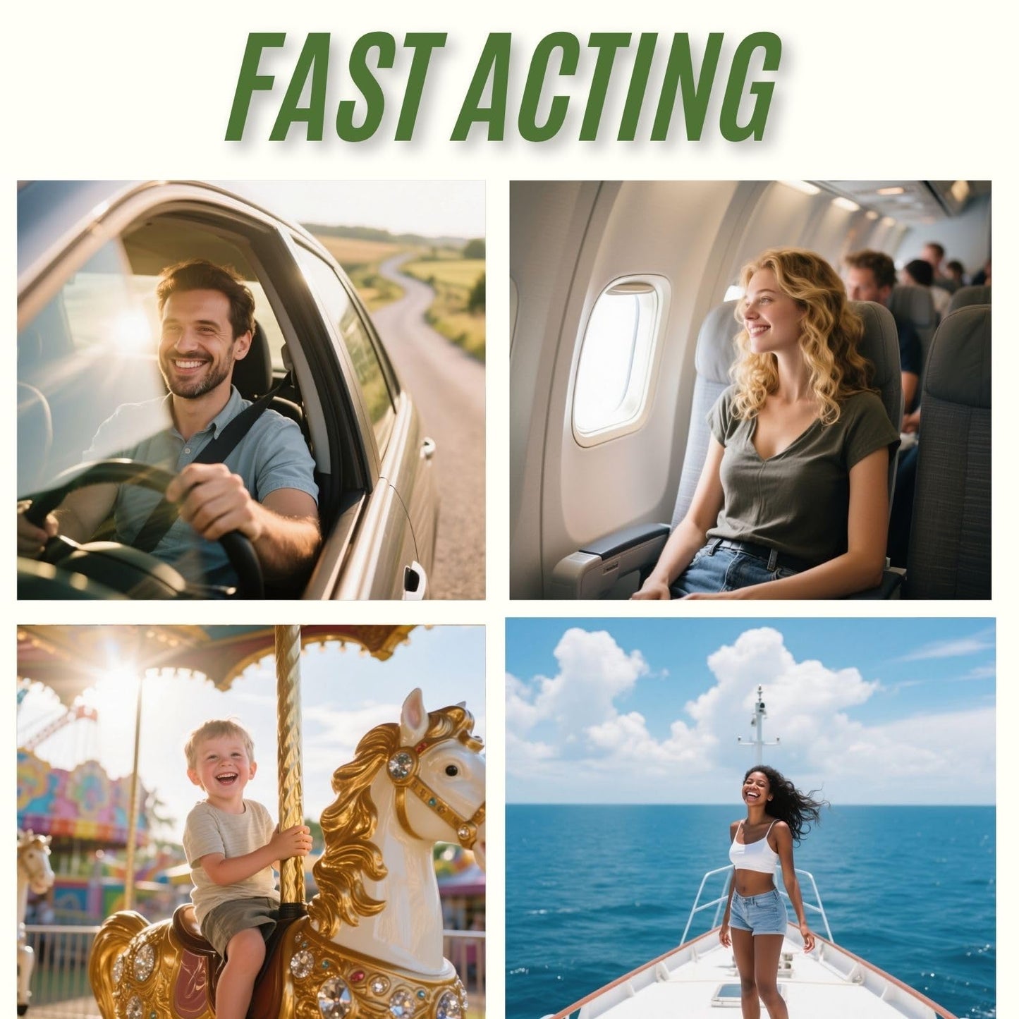 Yimissrui Nausea Relief Herbal Inhaler - Portable Travel Essential, Non-Drowsy, Fast-Acting, Natural Motion Sickness Relief Stick for Plane, Cruise, Car, Morning Sickness