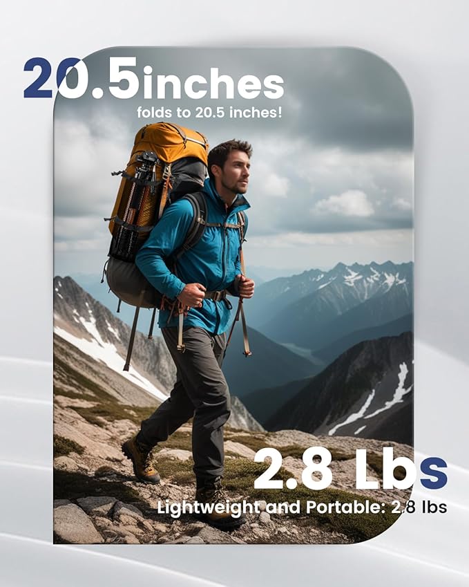 74"-Camera-Tripod, Professional Aluminum Heavy Duty Tripod Stand for Mirrorless Camera/DSLR/Cell Phone/Camcorder, with Holder and Travel Bag (Orange)